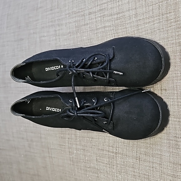 H&M Blavk Ankle Lace Up Boots - Picture 2 of 5